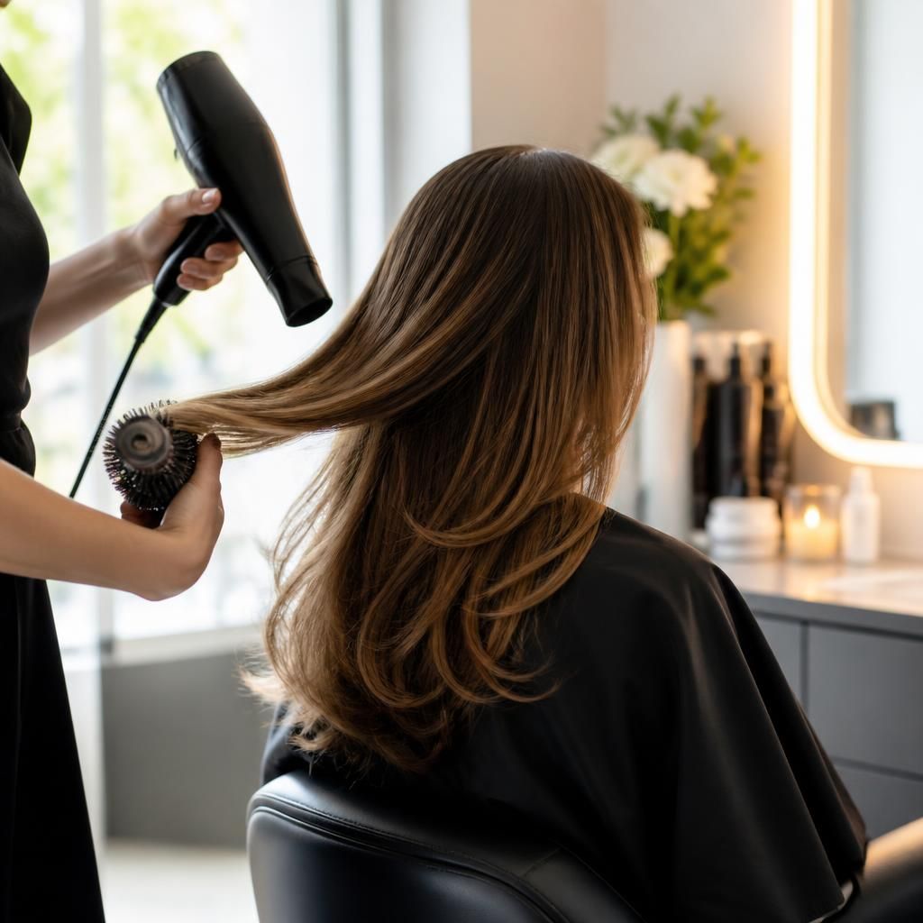 Woman's Haircut and Blow Dry